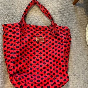 Big red tote from Marc Jacobs!